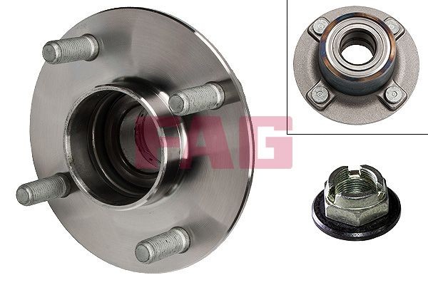 FAG 713 6783 40 Wheel bearing kit Photo corresponds to scope of supply, 136 mm