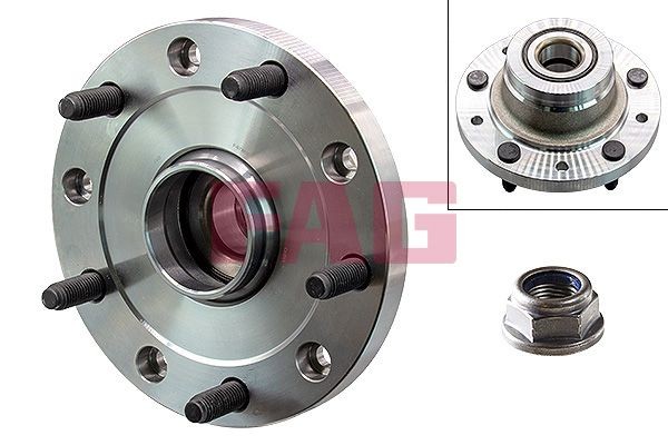 FAG 713 6789 20 Wheel bearing kit Photo corresponds to scope of supply, 198,4 mm