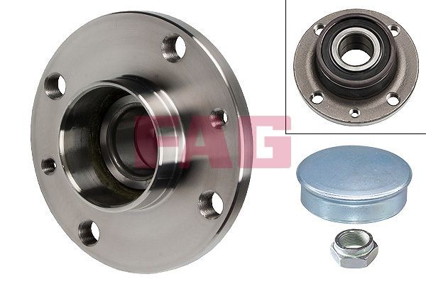 713 6907 10 FAG Wheel hub assembly FORD Photo corresponds to scope of supply, 117 mm
