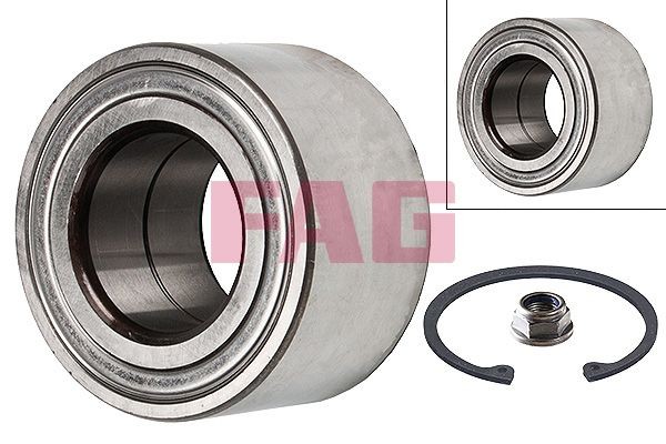 713 6970 70 FAG Wheel bearings JAGUAR Photo corresponds to scope of supply, 80 mm