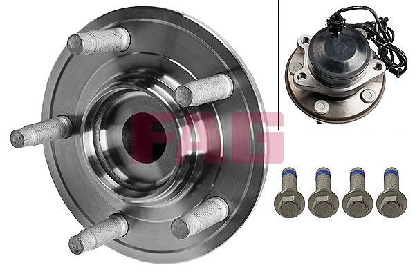 713 6970 90 FAG Wheel hub assembly JAGUAR Photo corresponds to scope of supply, 138,9, 75,9 mm