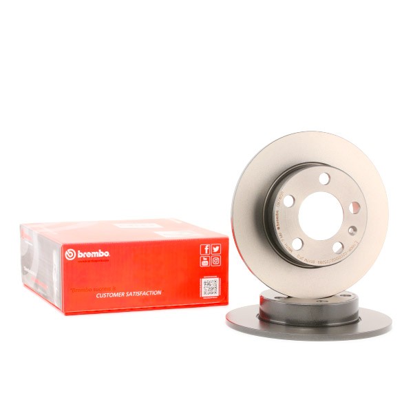 08716511 Brake disc BREMBO 08.7165.11 review and test