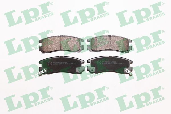 Mitsubishi SAPPORO Brake pad set LPR 05P043 cheap
