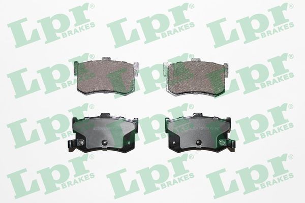 LPR Height: 40,6mm, Width: 107,8mm, Thickness: 13mm Brake pads 05P045 buy