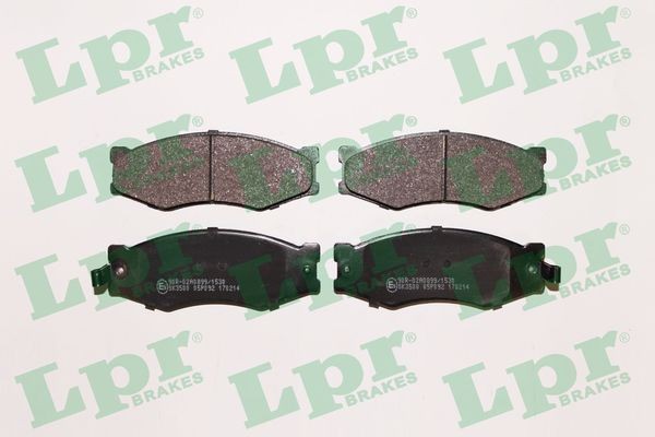 LPR 05P092 Brake pad set