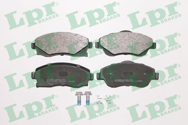 Great value for money - LPR Brake pad set 05P1004