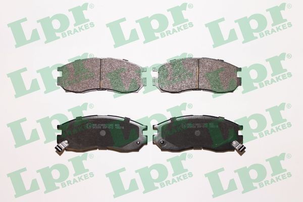 LPR 05P1012 Brake pad set