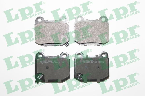Original LPR Brake pad kit 05P1056 for NISSAN 350 Z