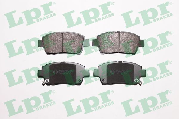 LPR Height: 51,5mm, Width: 116,5mm, Thickness: 16,5mm Brake pads 05P1062 buy