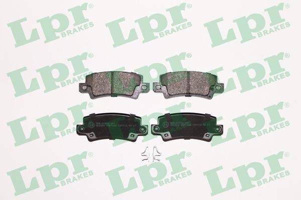 LPR 05P1068 Brake pad set