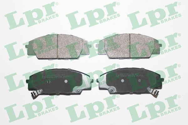 LPR Height: 52,5mm, Width: 135,2mm, Thickness: 17mm Brake pads 05P1070 buy