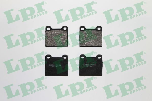 LPR 05P109 Brake pad set 0014209320