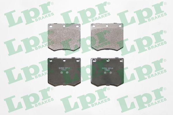 Great value for money - LPR Brake pad set 05P1118