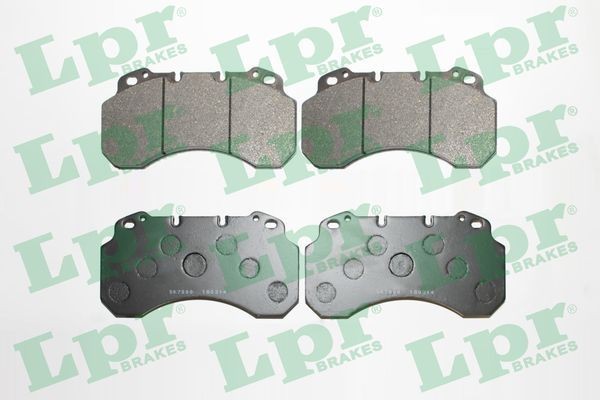 LPR Height: 112mm, Width: 214mm, Thickness: 25mm Brake pads 05P1165 buy