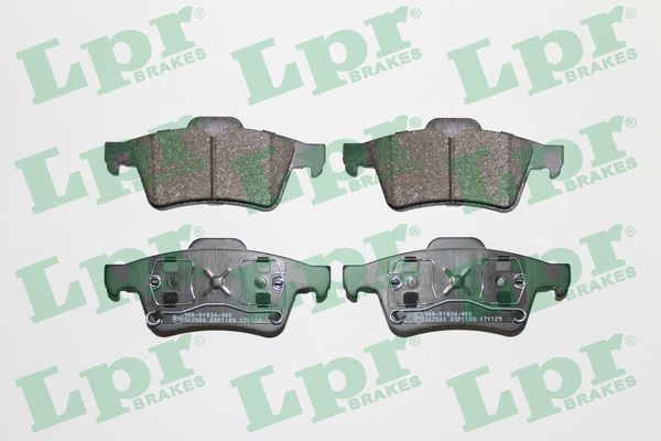 LPR Height: 51,9mm, Width: 123mm, Thickness: 15,8mm Brake pads 05P1189 buy