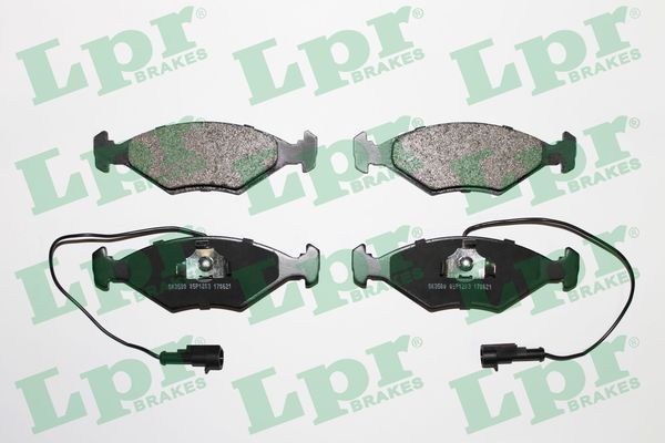 LPR Height: 49mm, Width: 151,3mm, Thickness: 17,5mm Brake pads 05P1203 buy