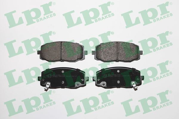 LPR 05P1220 Brake pad set