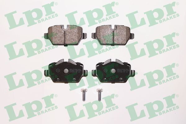 LPR 05P1249 Brake pad set with bolts/screws