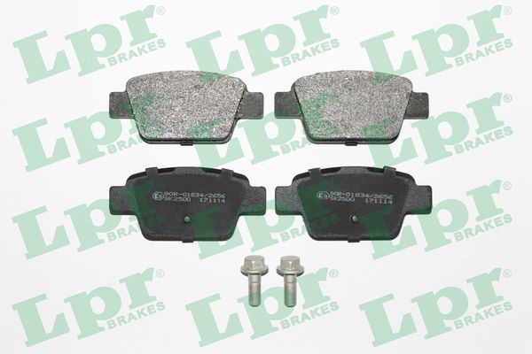 LPR 05P1269 Brake pad set with bolts/screws