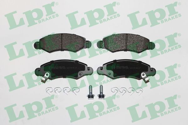 Original LPR Disc brake pads 05P1280 for SUZUKI SPLASH