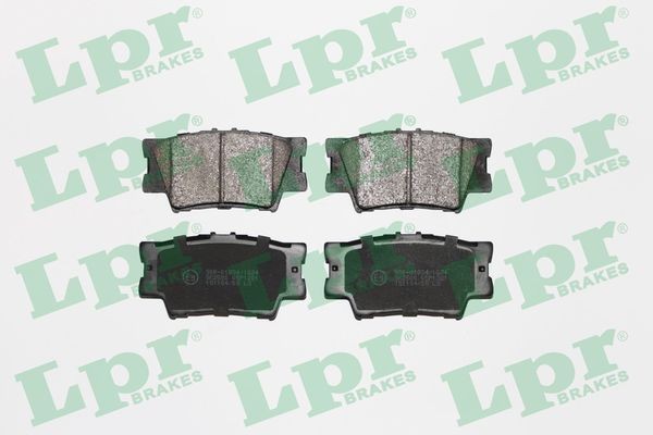 Great value for money - LPR Brake pad set 05P1281
