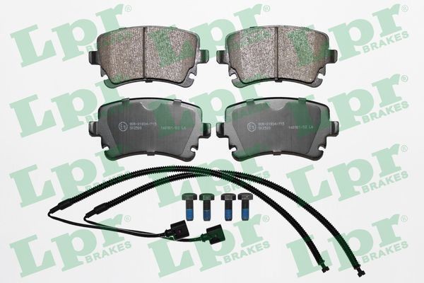 Great value for money - LPR Brake pad set 05P1398A