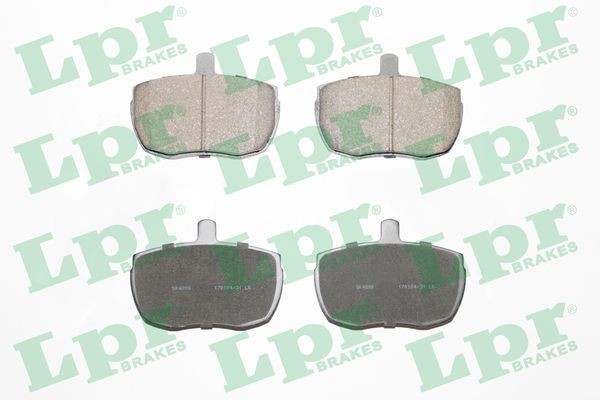 LPR Brake pad rear and front IVECO DAILY 2 Pritsche/Fahrgestell new 05P140
