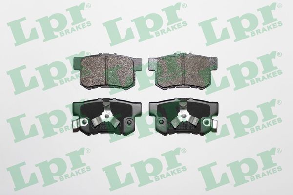Original LPR Disc brake pads 05P1404 for HONDA CR-V