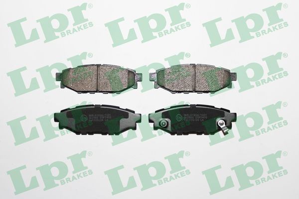 LPR 05P1408 Brake pad set SU003-04097