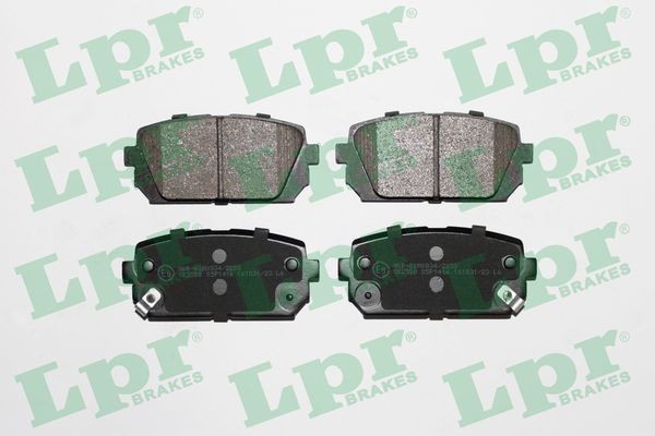 LPR 05P1416 Brake pad set