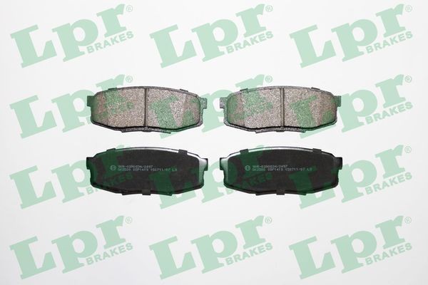 Great value for money - LPR Brake pad set 05P1419