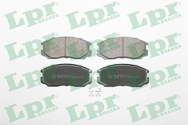 LPR Height: 50mm, Width: 114,2mm, Thickness: 15mm Brake pads 05P1427 buy