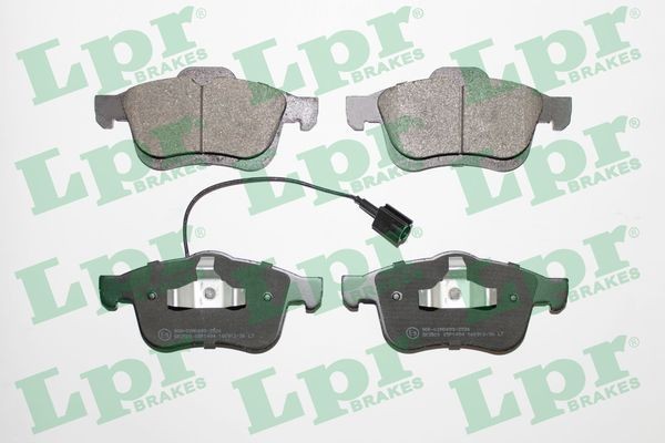 Original LPR Brake pad kit 05P1494 for OPEL COMBO