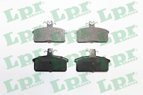 LPR Height: 61,7mm, Width: 99mm, Thickness: 14mm Brake pads 05P1498 buy