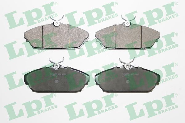 LPR Front Axle Height: 60,7mm, Width: 143,8mm, Thickness: 17,5mm Brake pads 05P1502 buy