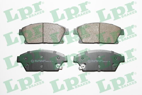 Original LPR Disc brake pads 05P1562 for OPEL SENATOR