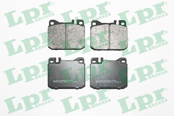 LPR 05P211 Brake pad set 001.420.99.20