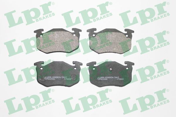 Great value for money - LPR Brake pad set 05P275