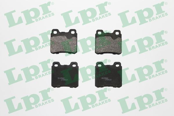 LPR 05P317 Brake pad set