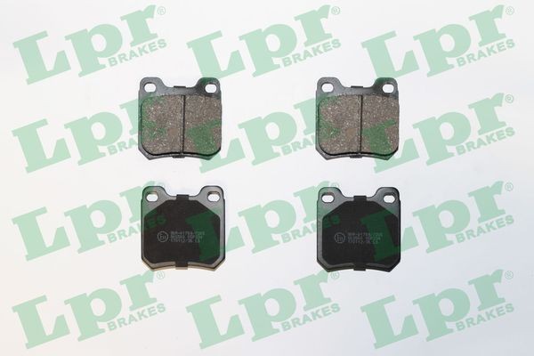LPR Height: 61mm, Width: 61,5mm, Thickness: 15,5mm Brake pads 05P334 buy