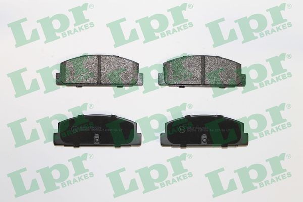 LPR Height: 39,4mm, Width: 107,8mm, Thickness: 13,1mm Brake pads 05P336 buy