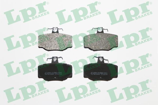 LPR 05P387 Brake pad set