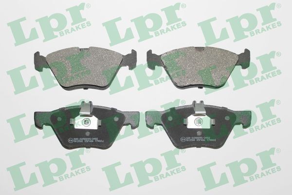 Original LPR Brake pad kit 05P406 for MERCEDES-BENZ SLK