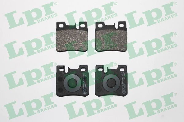 Great value for money - LPR Brake pad set 05P428