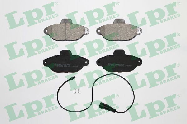 LPR Brake pad set, disc brake 05P462 buy online