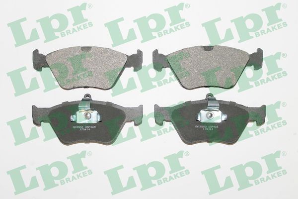 Original LPR Brake pad kit 05P465 for OPEL OMEGA