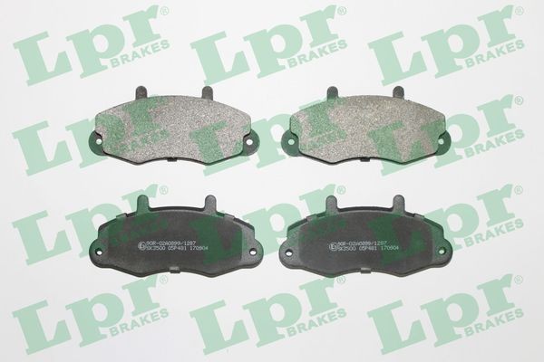 LPR 05P481 Brake pad set