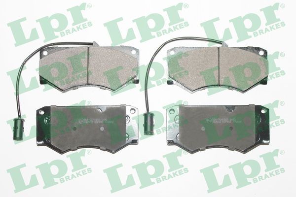 Great value for money - LPR Brake pad set 05P499