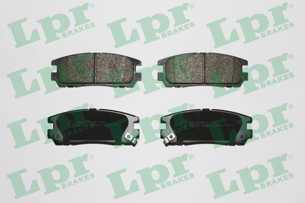 Great value for money - LPR Brake pad set 05P524