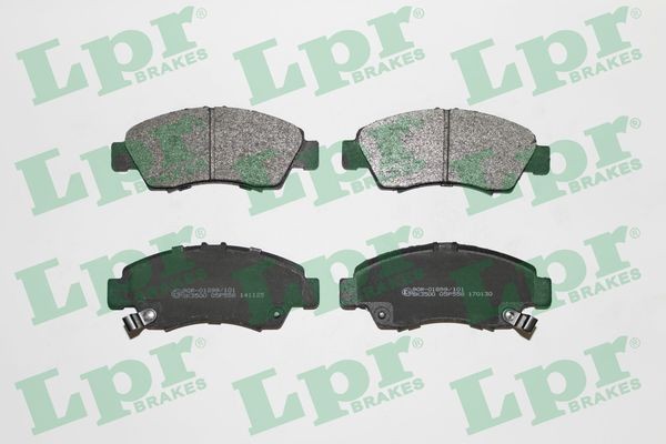 LPR 05P558 Brake pad set